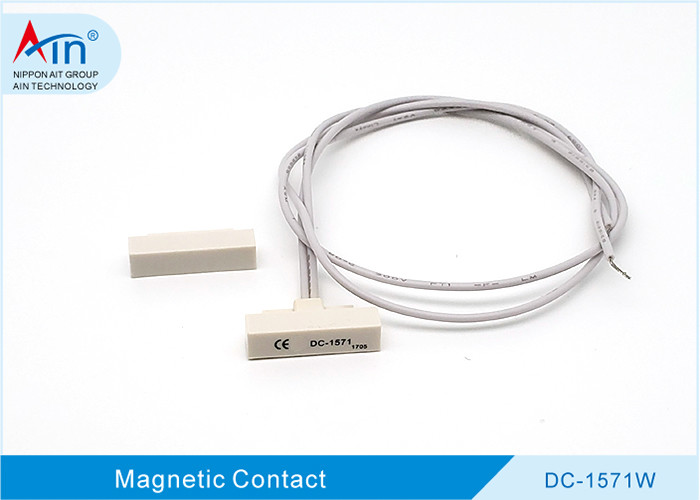 Security Alarm System Wired Magnetic Door Contact/ Door Open Sensor DC-1571W
