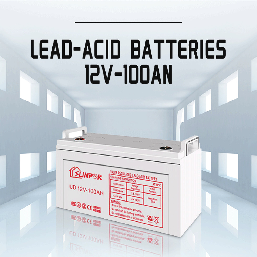 Sunpok 12v gel deep cycle battery 50ah 100ah 120ah 150ah 200ah 300ah solar deep cycle battery