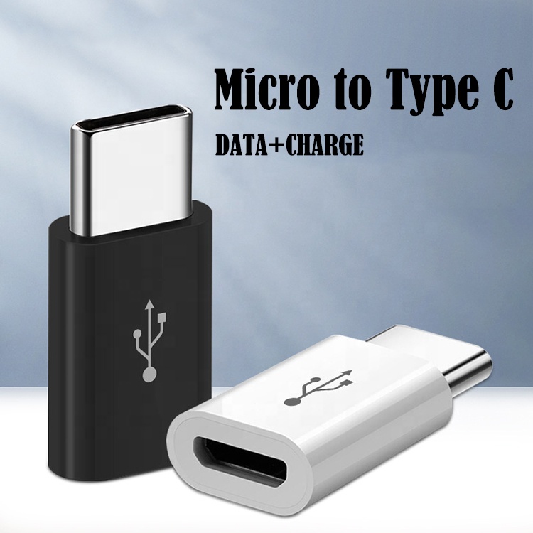High Compatible Micro B Female to Type C OTG Charging Adapter Converter