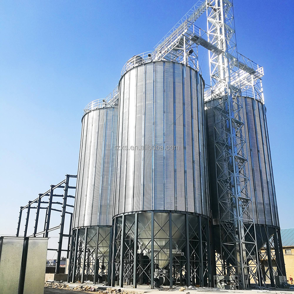 Maize Storage Silo STG30 Steel Agricultural Grain Storage Metal Bin Cost Grain Silo Prices