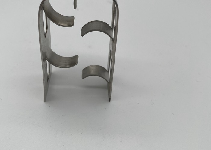 0.5mm Thickness 304 Metal Pall Ring Distillation Tower Packing 25mm