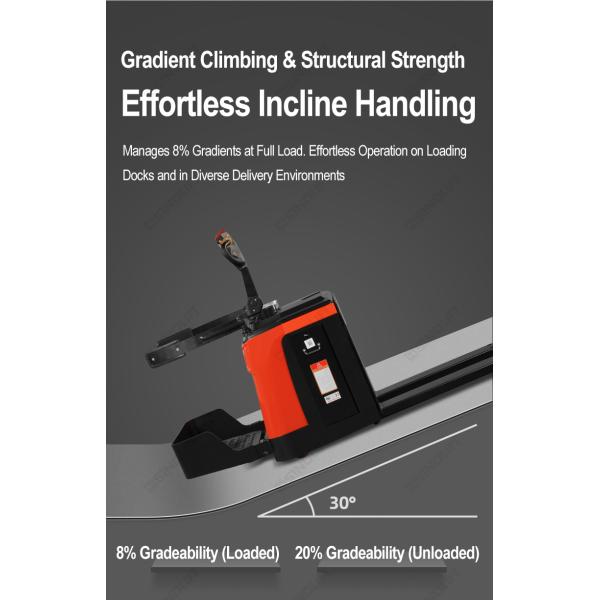 CBD20P CBD25P CBD30P Stand-on Electric Pallet Truck with Lithium-Ion Battery