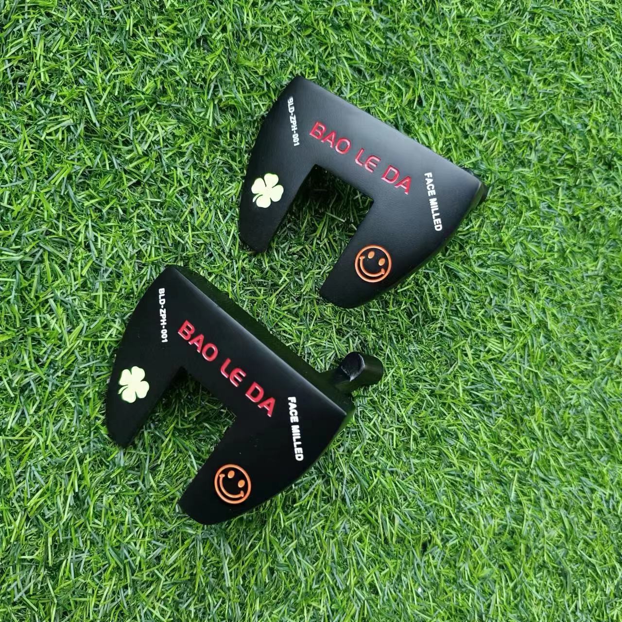 mallet golf putter, golf head , golf putter , complete golf putter