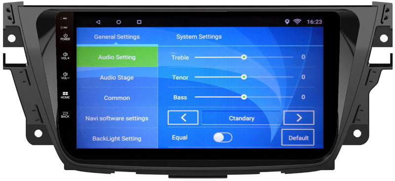 Ouchuangbo car radio multi media stereo android 6.0 for MG GS with bluetooth SWC BT AUX 4 Cores