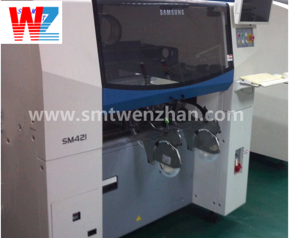 SMT Chip Mounter HANWHA SAMSUNG SM421 PICK AND PLACE MACHINE