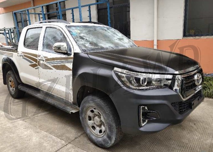 Durable 4x4 Body Kits Toyota Hilux VIGO 2005-2014 Upgrade To HILUX Rocco 2018 2019 Facelift Body Kit