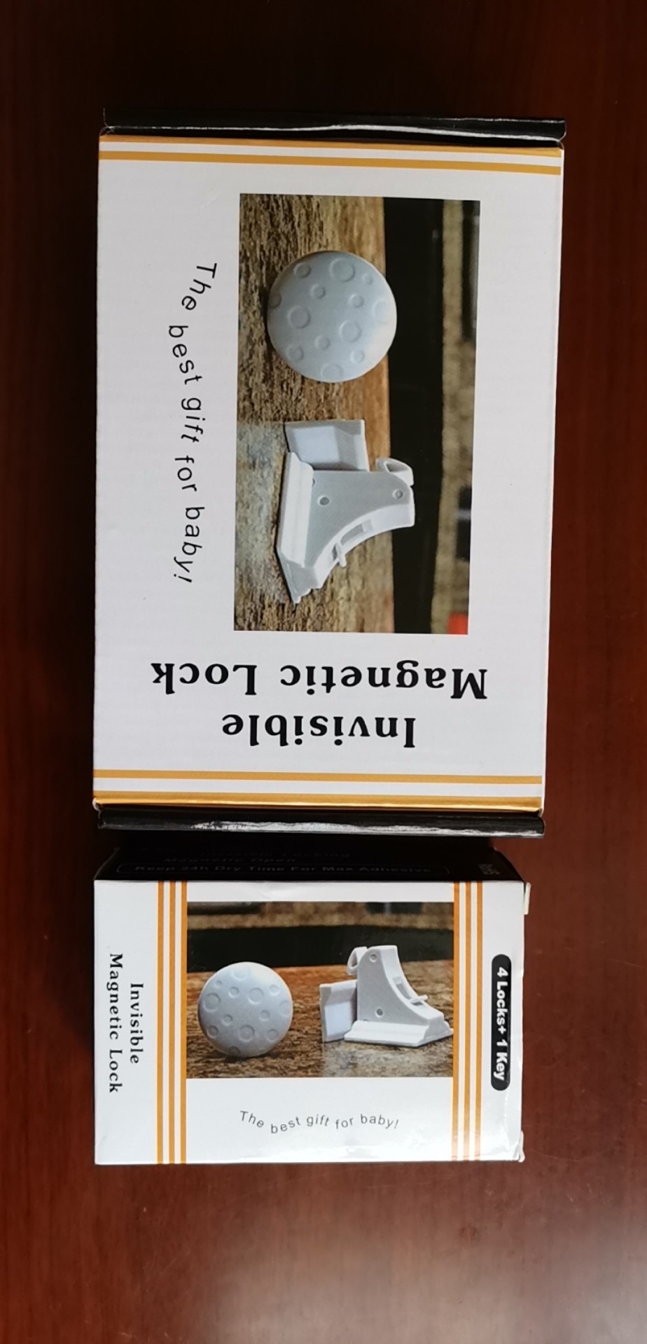 Invisible Adhesive ABS Child Magnetic Cabinet Locks