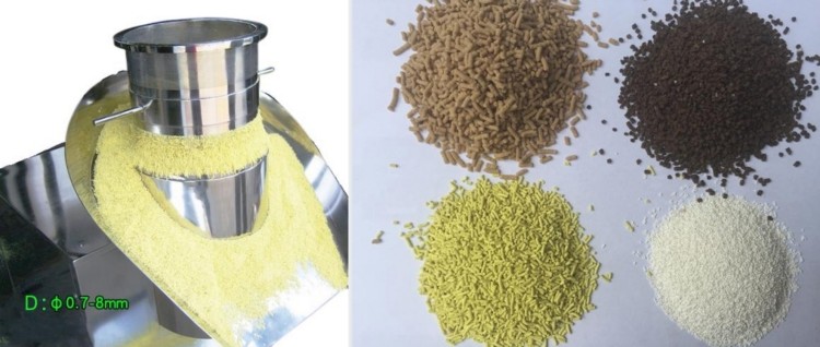 Pesticide Fertilizer Extruding Granulator Machine Dry Wet Granules Pharmaceutical Drum