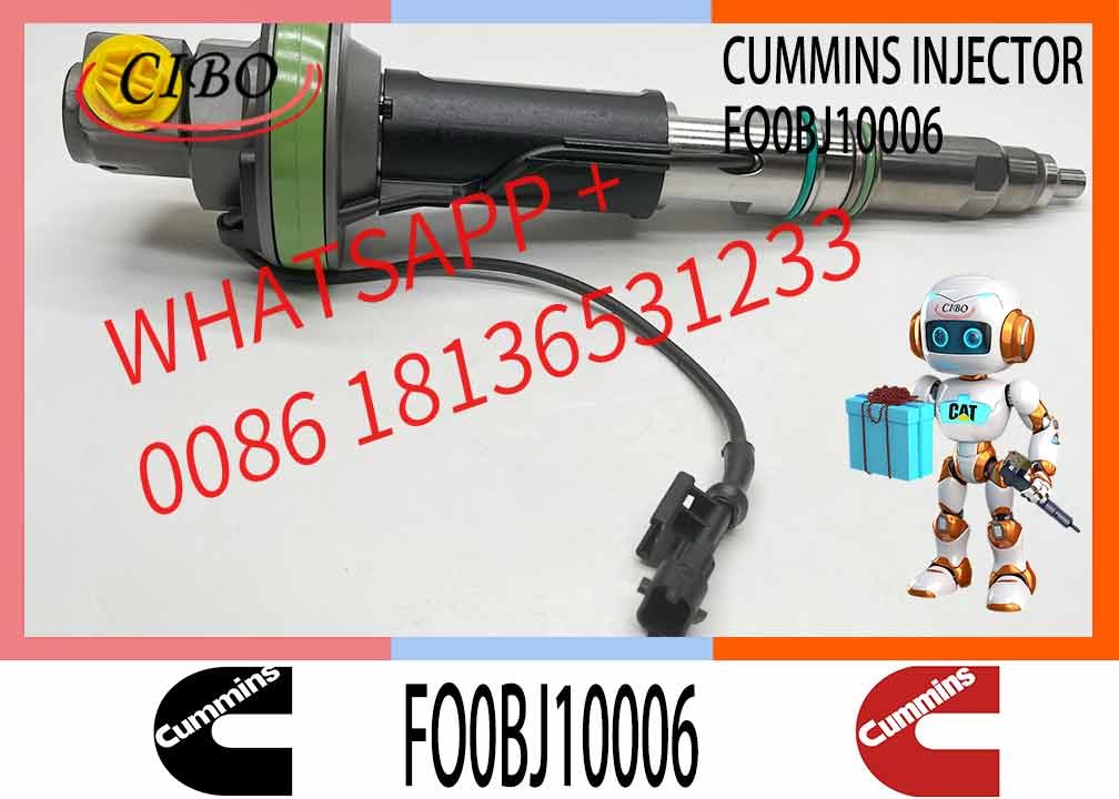 Fuel Injector Assembly FO0BJ10006 4955526 Y431KO5199 4928104 F0OBLOJ014 For Qsk19 Engine