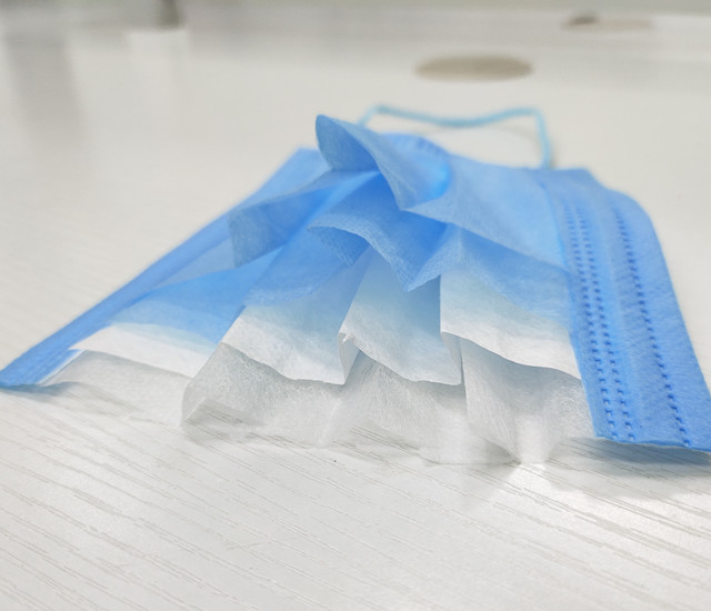 Green Disposable Mouth Mask 4 Ply Disposable Earloop Face Mask