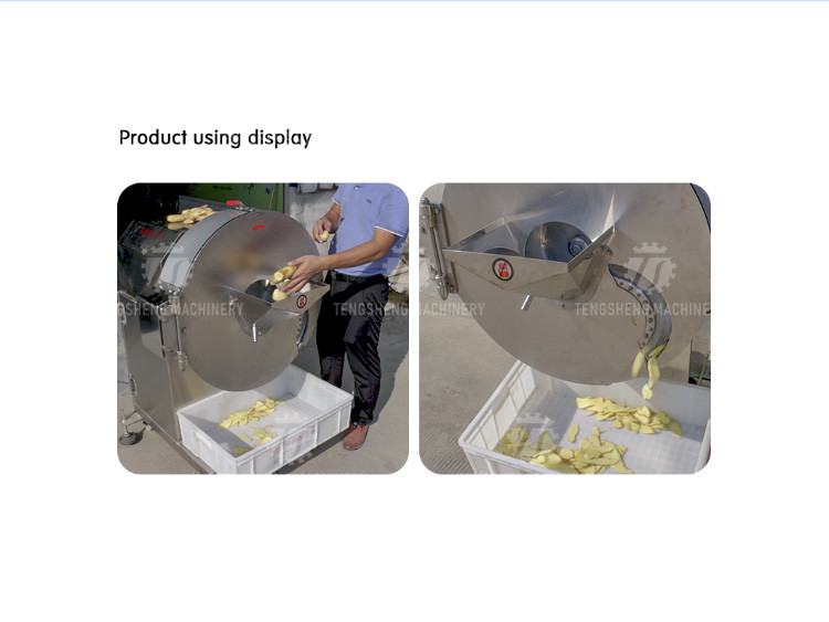 3000KG/H 200KG Commercial large fruit and vegetable slicer potato chip slicer professional fast slice slicer