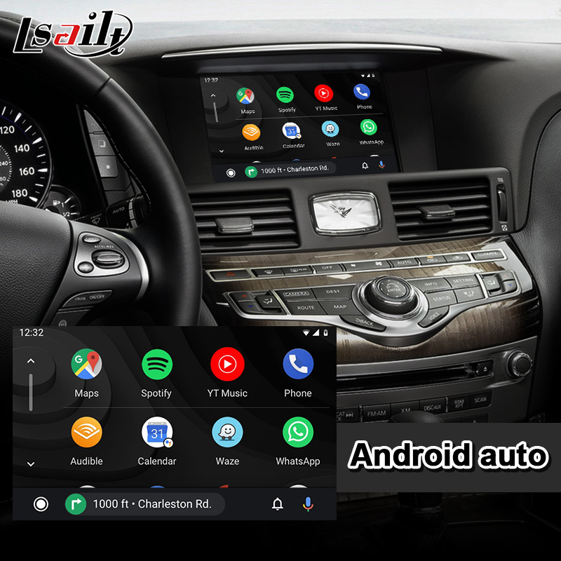 Lsailt Android Multimedia Interface Box for Infiniti Q70 With Wireless Android Auto Carplay