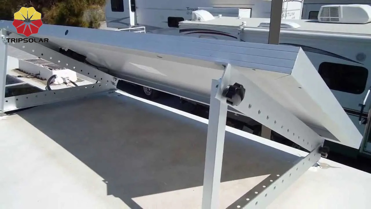 Adjustable Solar Triangular Bracket for Aluminum and Galvanized Steel Module Mounting