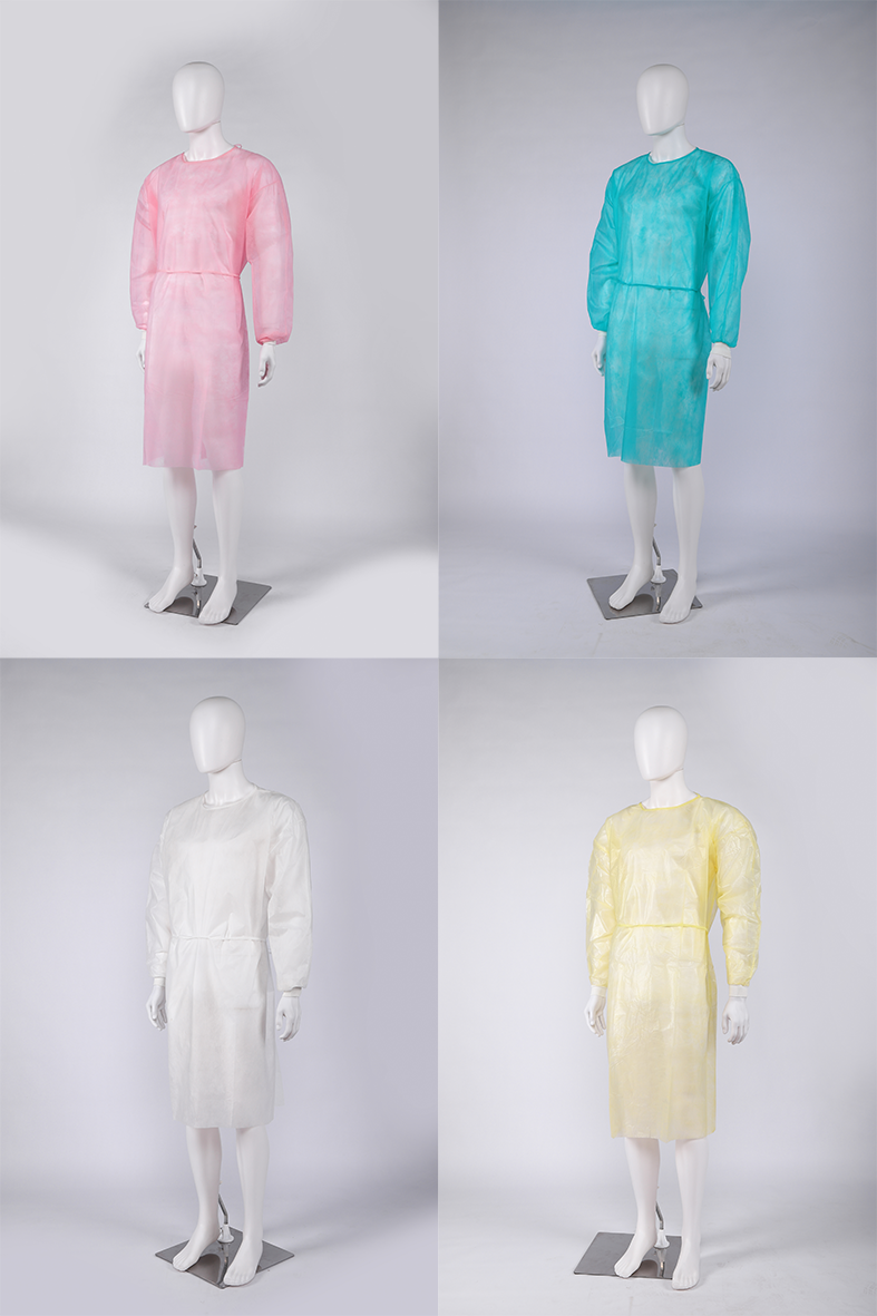 Visit Gowns Waterproof Disposable Lab Coat scrub suits