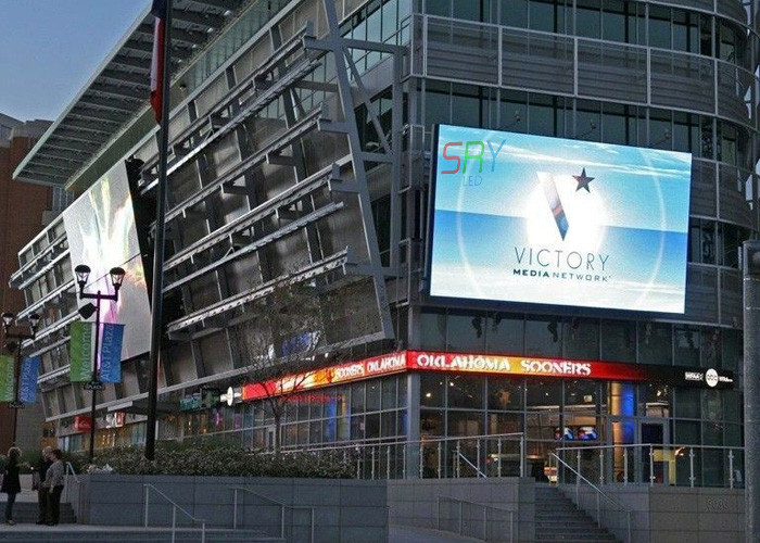 Wireless Control Window PH8 Big LED Advertising Screens 8M to 80M Visual Distance