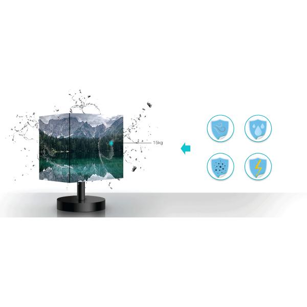 P2.5 Custom Size Full Color Indoor Outdoor HD 3D Led Cube 5 Sides Magic Square Creative Cube Led Display Waterproof