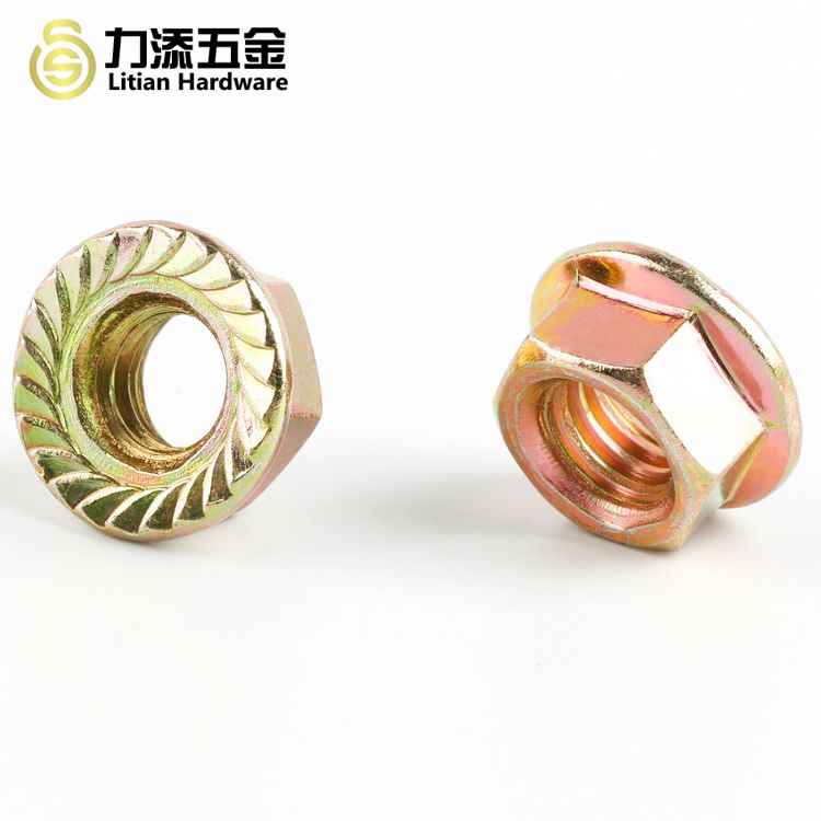 DIN6923 Zinc-Flake Coated Flange Nut