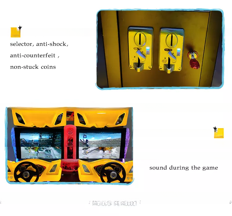 Amusement Parks Car Racing Game Machine 3D Attractive Out Run Arcade Machine