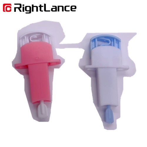 0.15CM 0.95oz Auto Lancing Device Disposable Diabetic Lancets Non Reuse