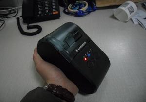 China Big Paper Bucket Wireless Bluetooth Label Printer ,  Smart Cell Phone Printer Module on sale