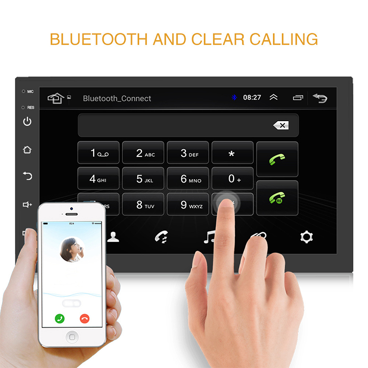 9 inch Android 8.1 Car DVD Stereo Player with Reversing Camera for VW Universal