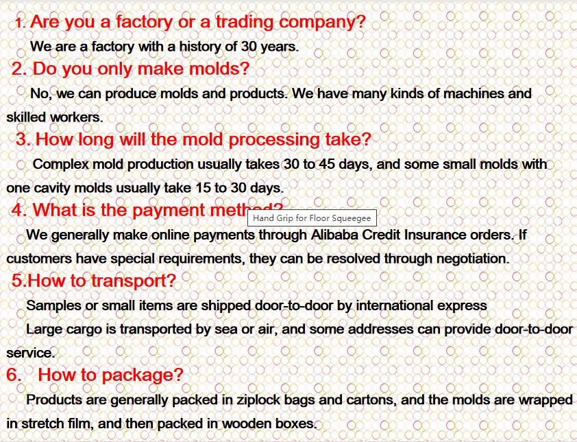 Custom Parts Maker Plastic Injection Molding Rubber Silicon Mold Die Casting Molded Parts for Custom Household Product