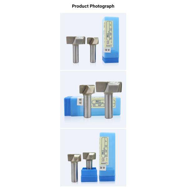 Tiger Coated Woodworking Smooth Diameter Metric Cleaning Bottom Router Bits for Bottom Cleaning 0110