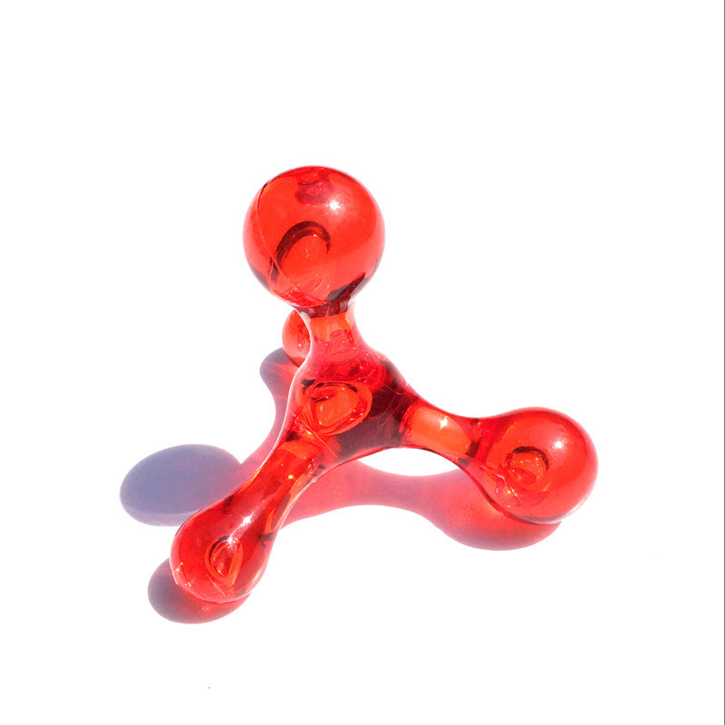 Four Heads acupressure Point Massager Tools Arm Back Leg Head Foot Relaxation