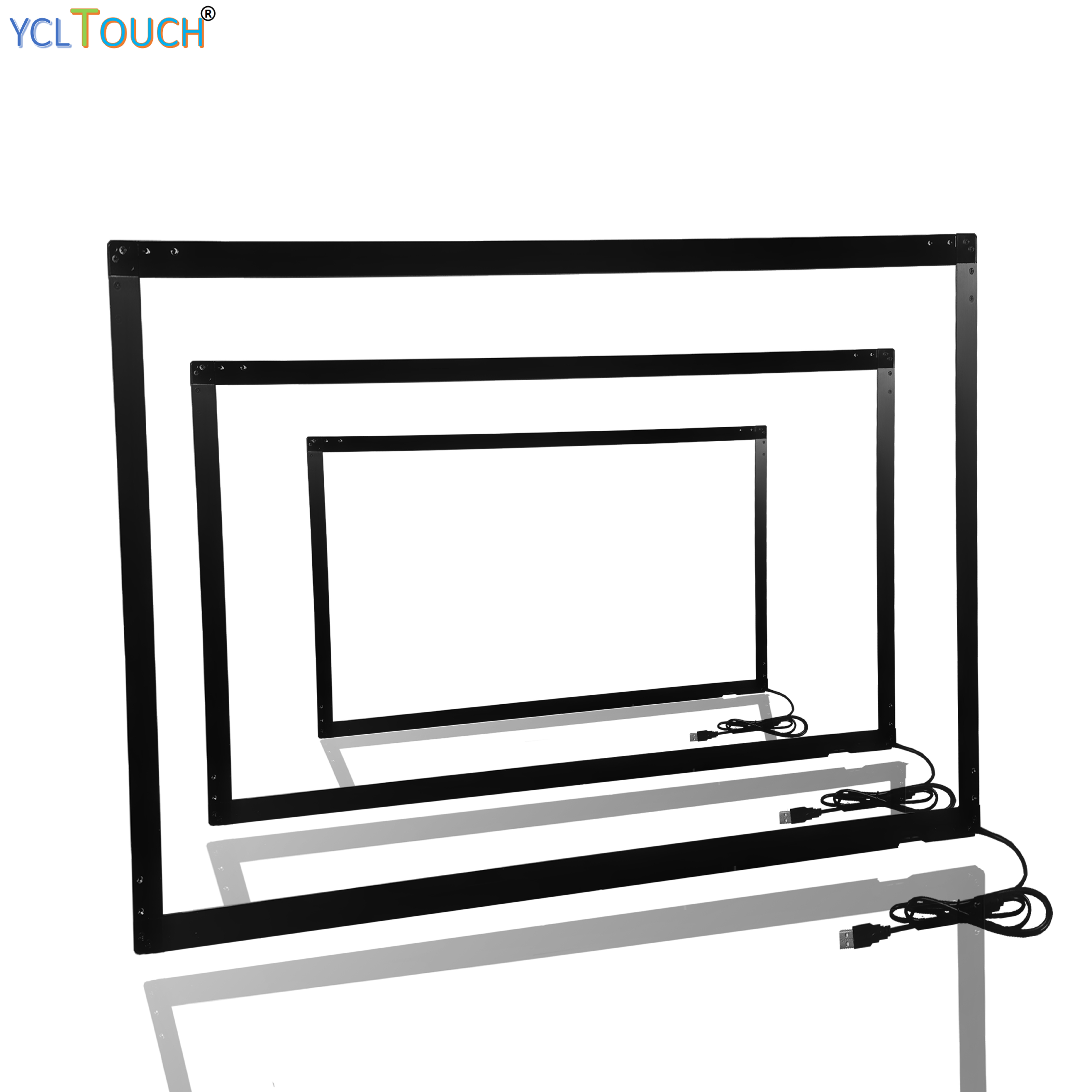 27 Inch IR Touch Screen Frame 16:9 Large Multi Touch Screen Panel Kit