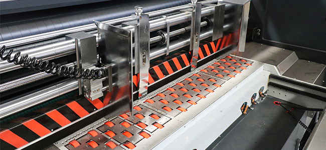 200Pcs/Min Carton Box Flexo Printing Machine 2 Color Lead Edge Feeding