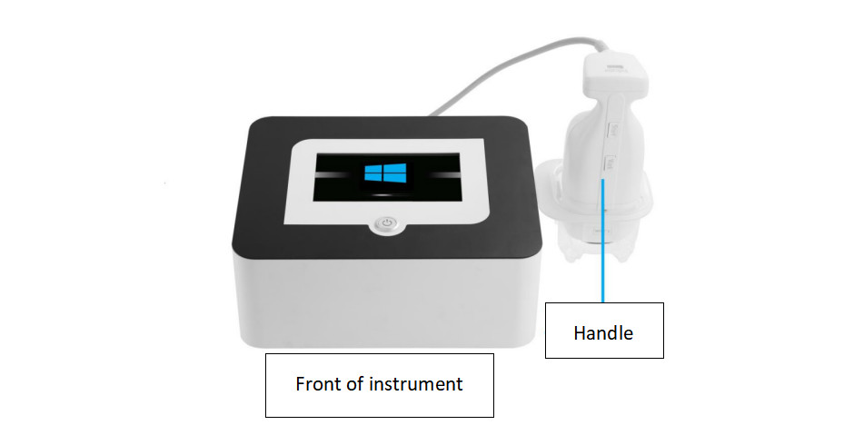 Liposonic Ultrasound HIFU Beauty Machine 0.8cm 1.3cm Cellulite Reduction