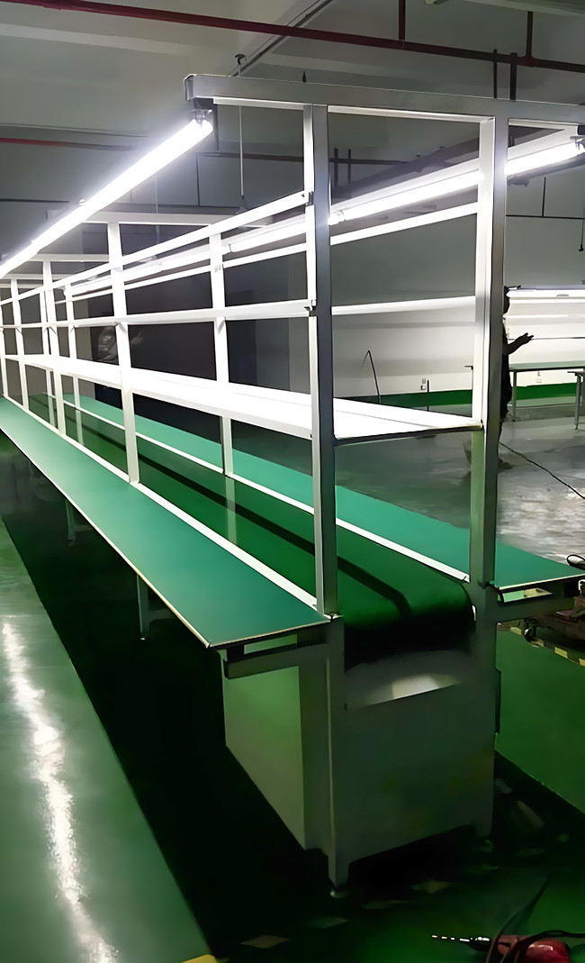 China Compact Precision Belt Assembly Line For Induction Cooker Manufacturing on sale