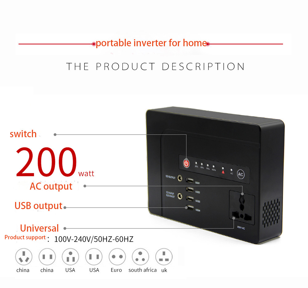 UPS Uninterupted Power Supply camper inverter 12v to 220v inverter