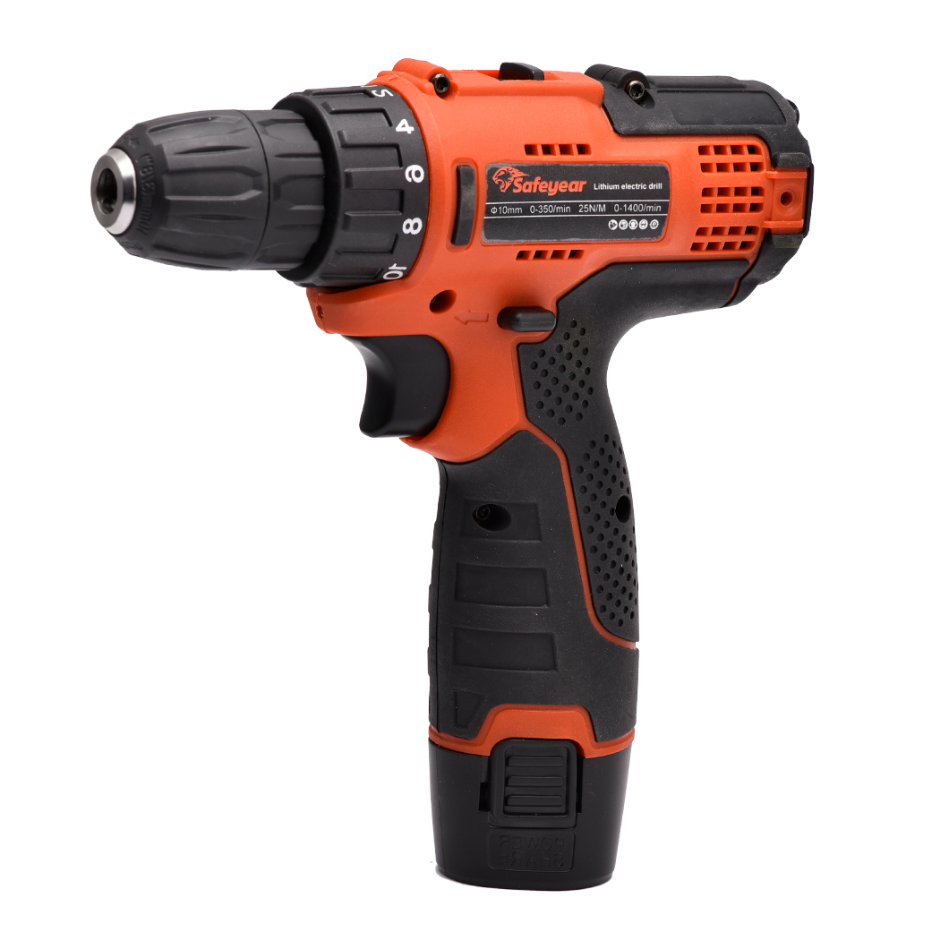 3/8" 12V Ridgid Cordless Power Tool Combo Sets 1300mAh Cordless Impact Drill For Lug Nuts