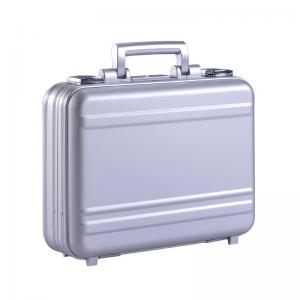 China MS-M-01 S Anodize Silver Aluminum Briefcase Aluminum Attache Tool Case on sale