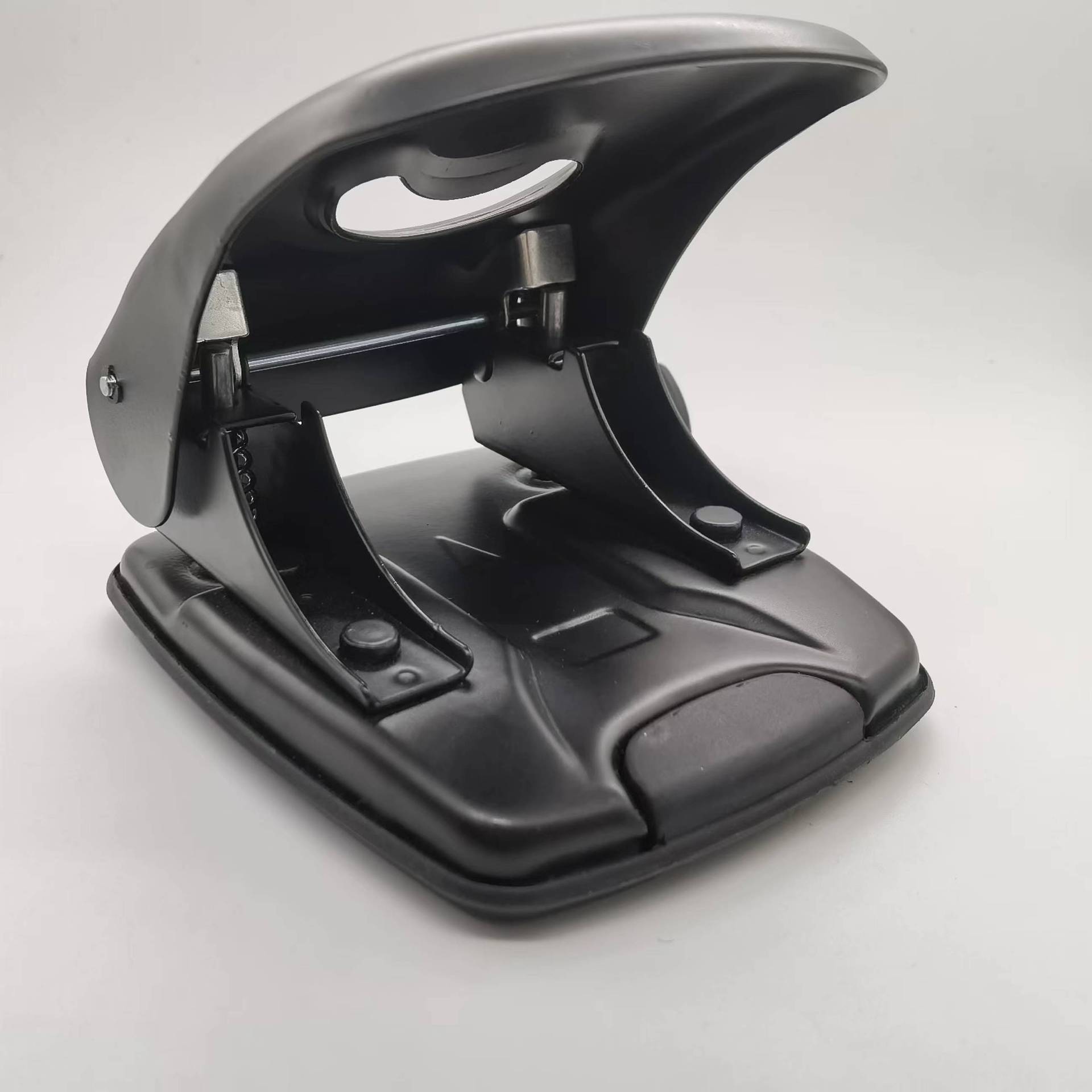 Office Desktop 40 Sheets 80mm Manual Paper Puncher Metal 2 Hole Paper Punch for Paper