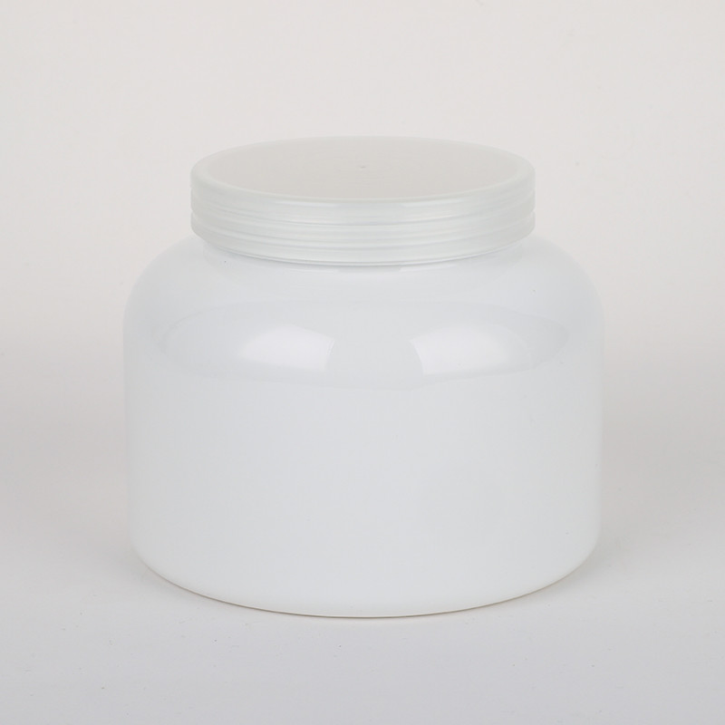 Milk Plastic Powder Jar PET Bottle Powder Jar Container Protein Powder Container With Screw Cap