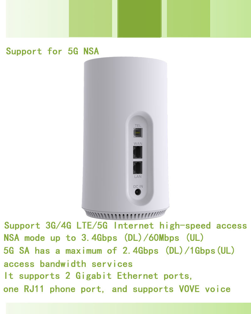 Tri Band 1800Mbps Wifi 6 Router 2 Gigabit Ethernet Port 5G Wifi Router