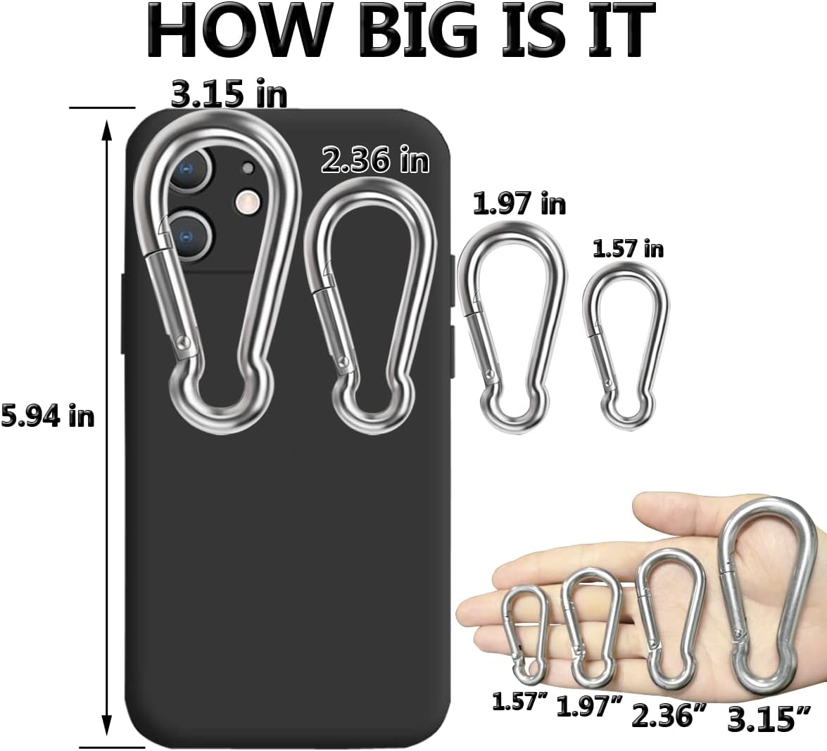 Polished Finish Quick Link Carabiner