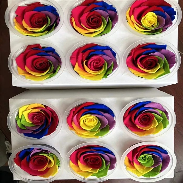 Decorative Forever Roses Preserved Flowers for Christmas Decoration