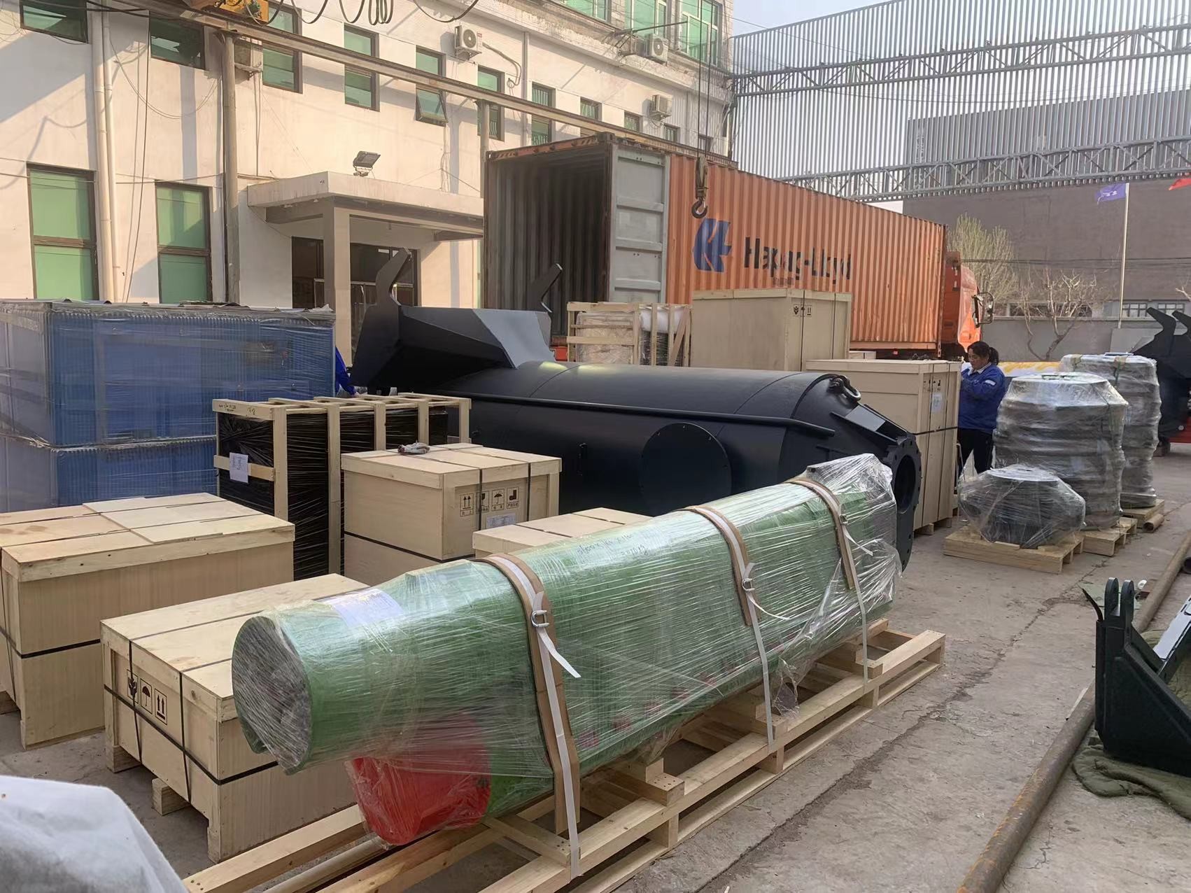 3 Phase Inverter Drive Bottom Feed Vibroflot Ground Improvement Equipment Vibro Replacement Stone Column