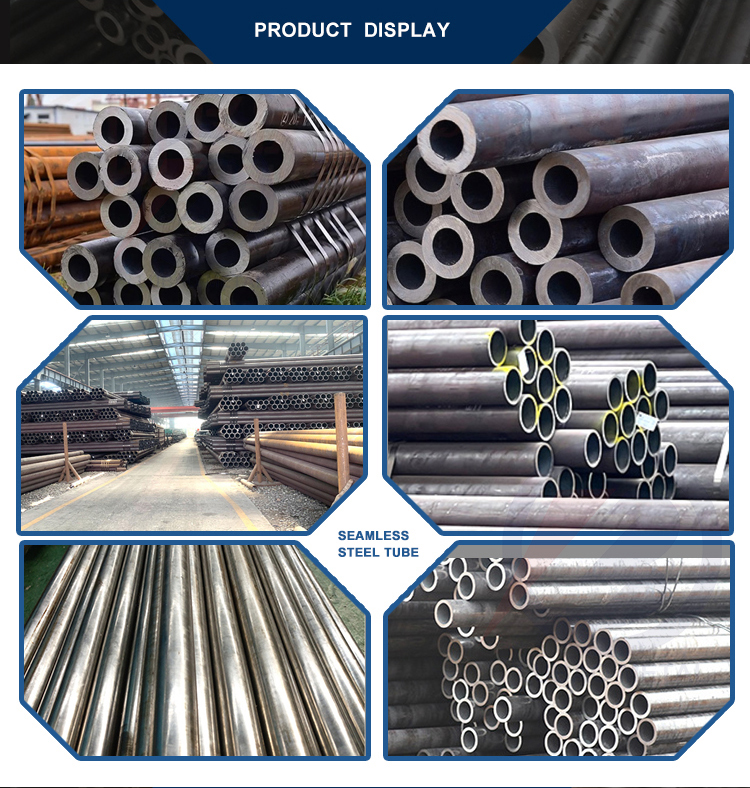 Chemical Fertilizer Pipe Api 5l 219mm Diameter 6mm Thick Wall Carbon Steel Seamless Round Pipe for Oil and Gas Pipeline