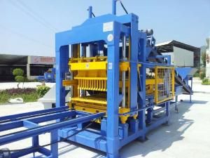 China QT6-15 automatic hydraulic cement hollow block making machine/interlocking brick machine from manufacture with low price on sale