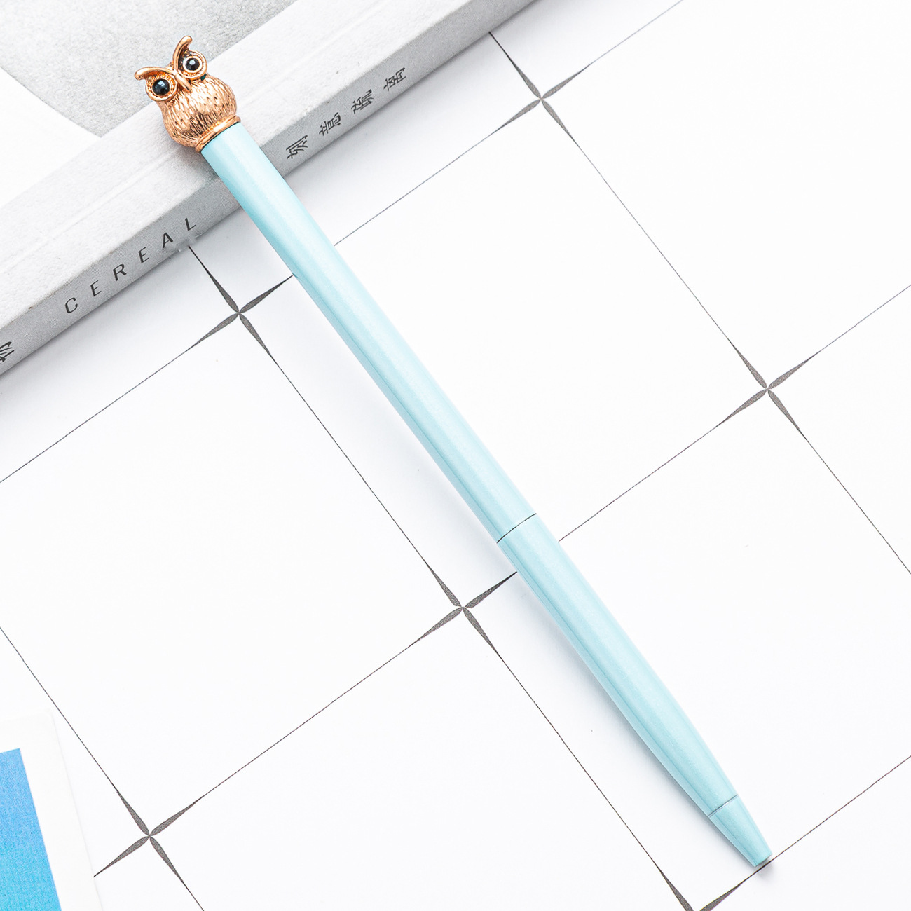 2022 Popular Custom Logo Owl Ballpoint Pen with Fast Shipping and Gel Pen Novelty