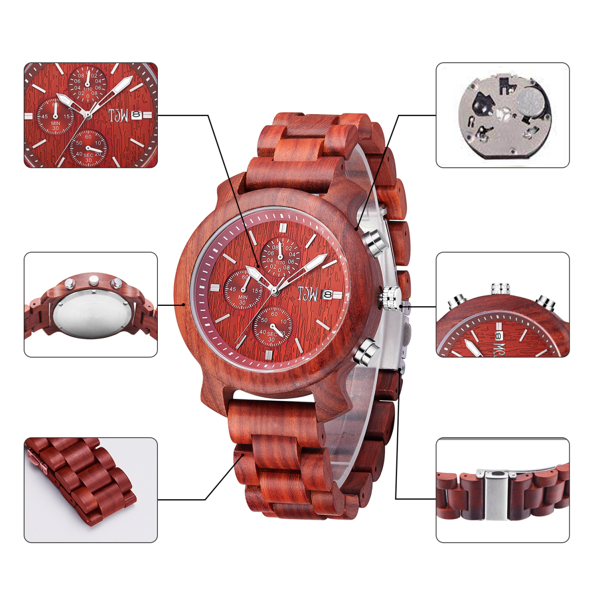2019 dial wooden watch case wooden watch australia