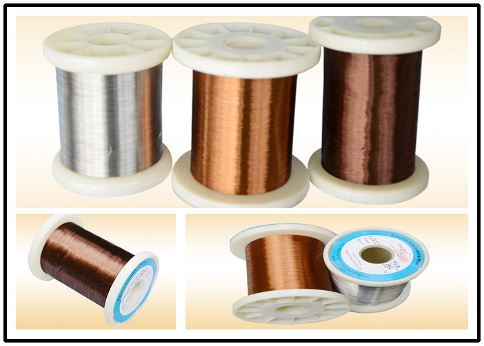Super Enamelled Constantan Wire for Wire Wound Resistor , Enamel Magnet Wire