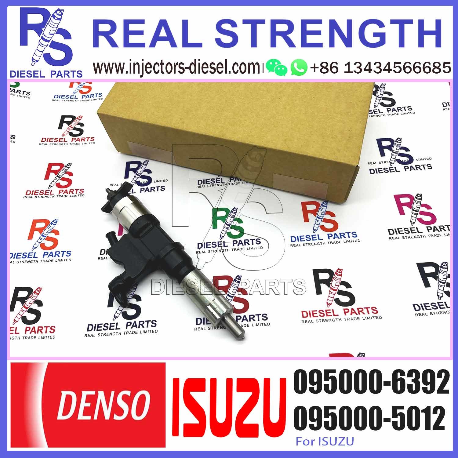 Common Rail Injector 095000-6391 97609791 095000-6392 for 4HK1 6HK1 Diesel Nozzle Assembly