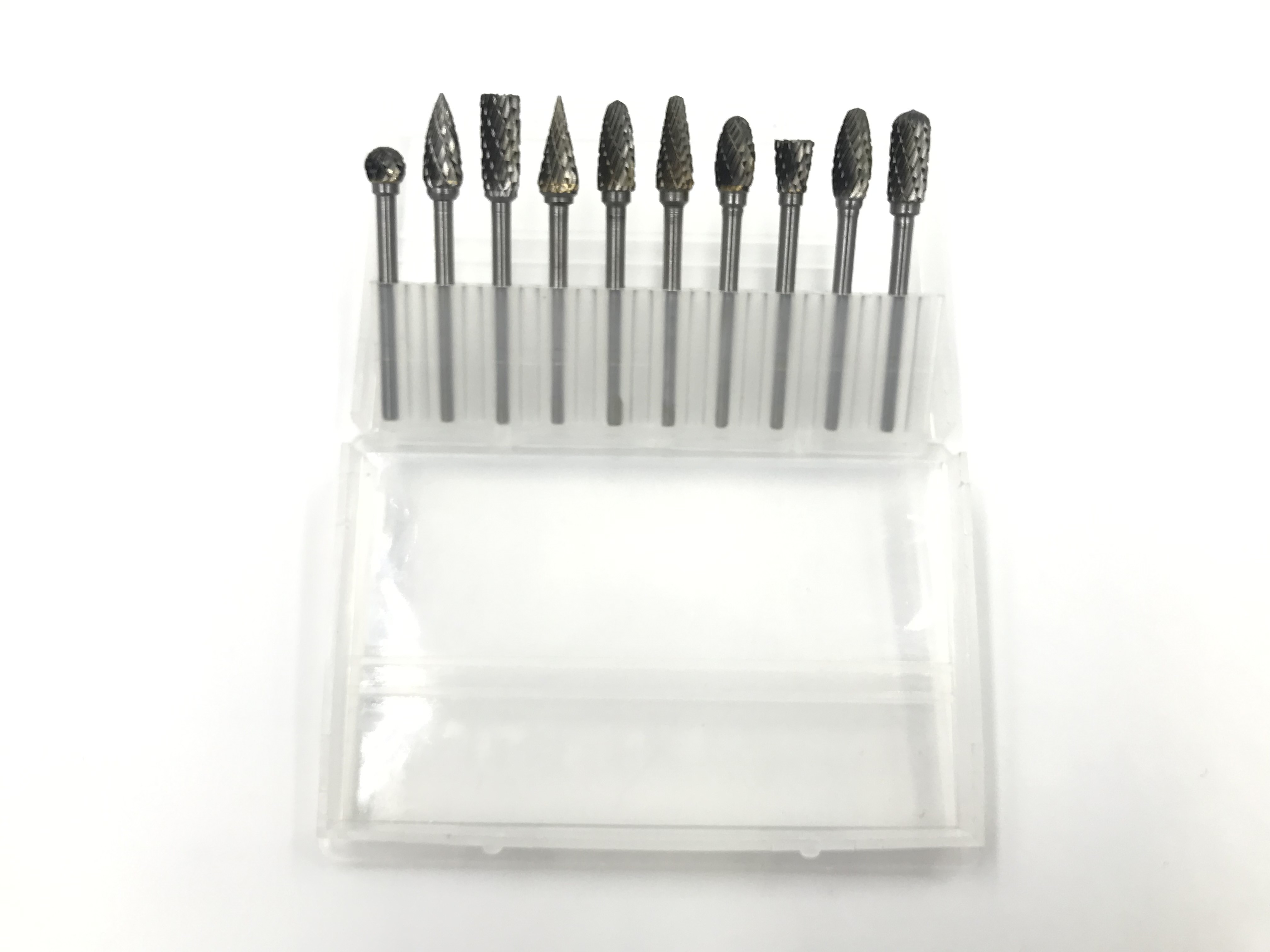 Double Cut Tungsten Carbide Burr Set High Strength 3*6mm Carbide Grinding Bits