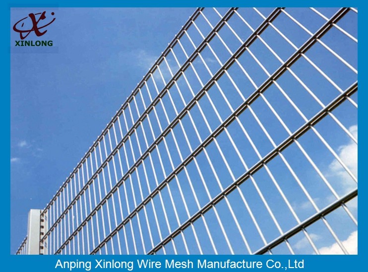 Powder Sprayed Coated Double Wire Fence for the High Security Place
