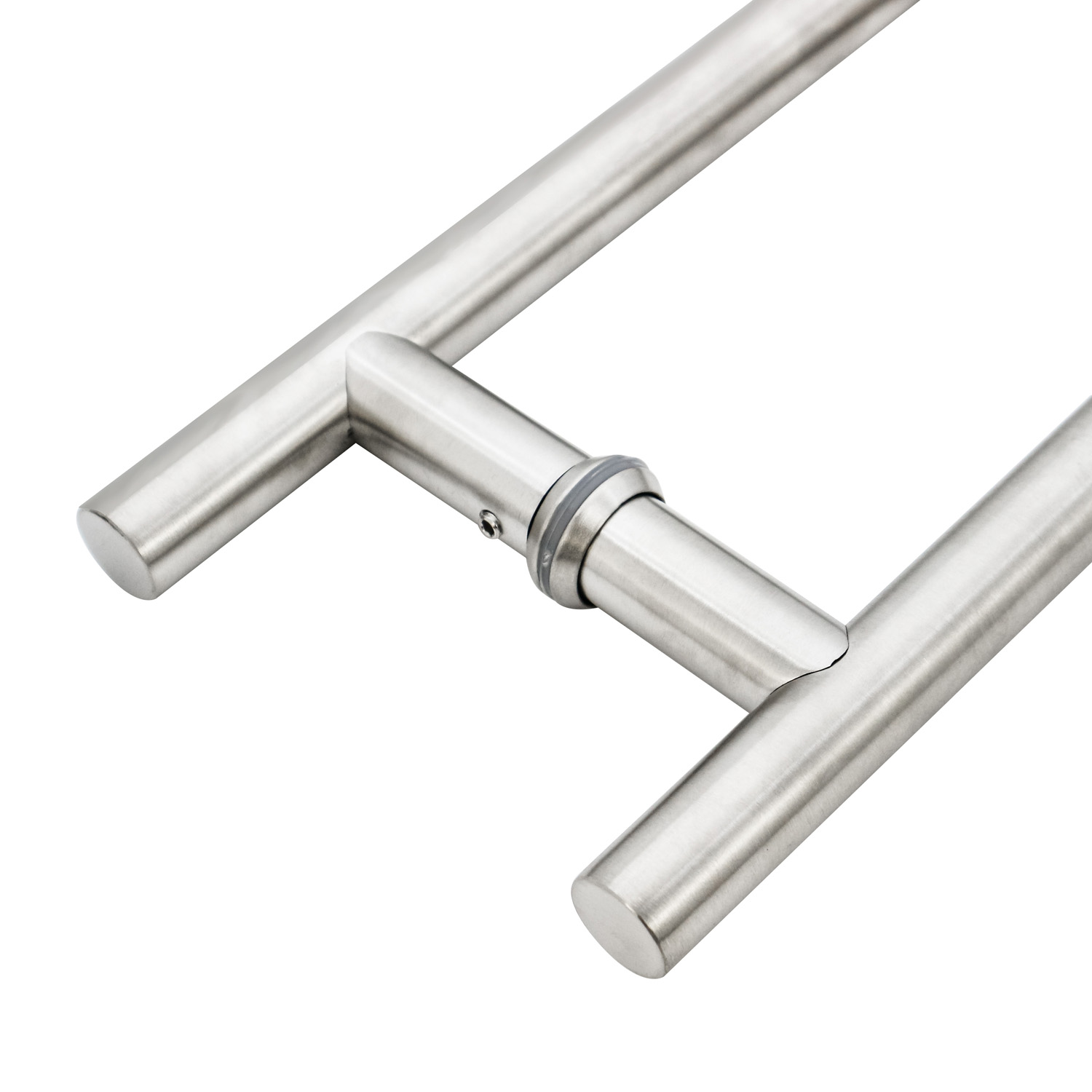 24 Inch Stainless Steel Tempered Glass Push Pull Handle for Door in Hotel Shower Room